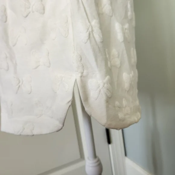 NWT Disney Ivory Mini Skirt with Bow Motif For Minnie Mouse - Picture 9 of 10